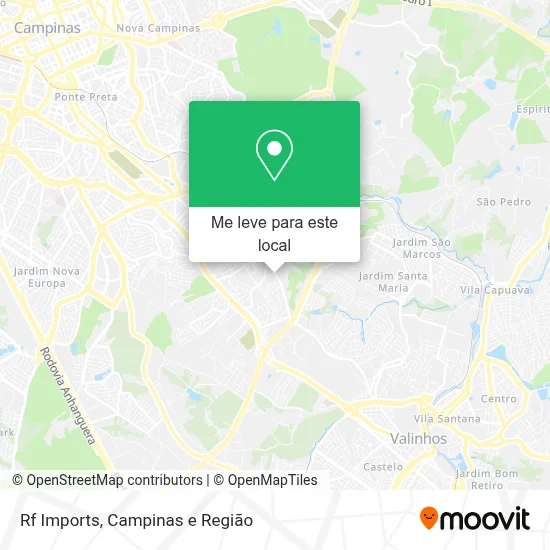 Rf Imports mapa