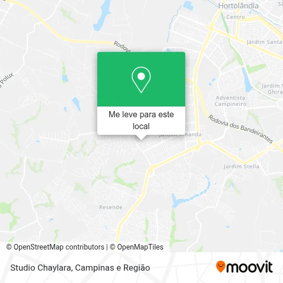 Studio Chaylara mapa