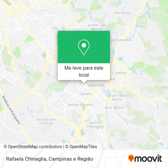 Rafaela Chinaglia mapa