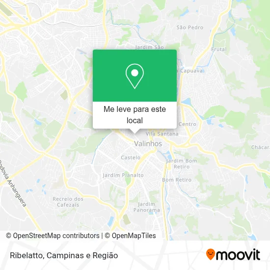 Ribelatto mapa