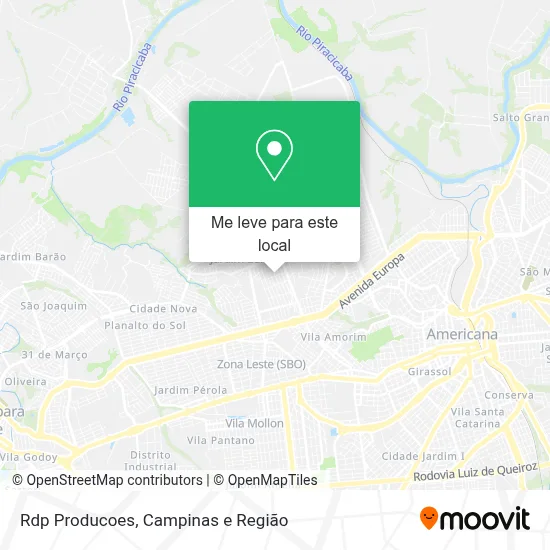 Rdp Producoes mapa