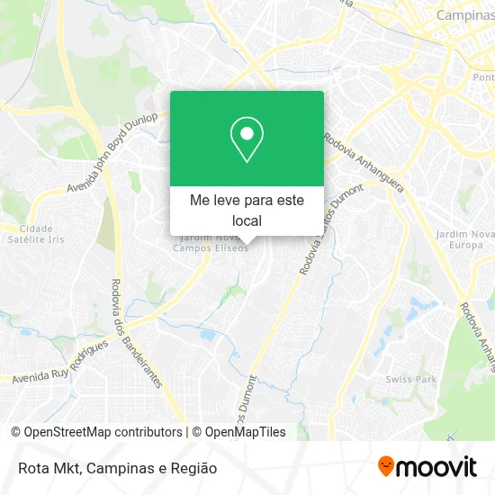 Rota Mkt mapa