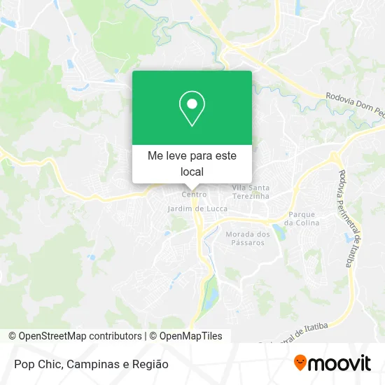 Pop Chic mapa