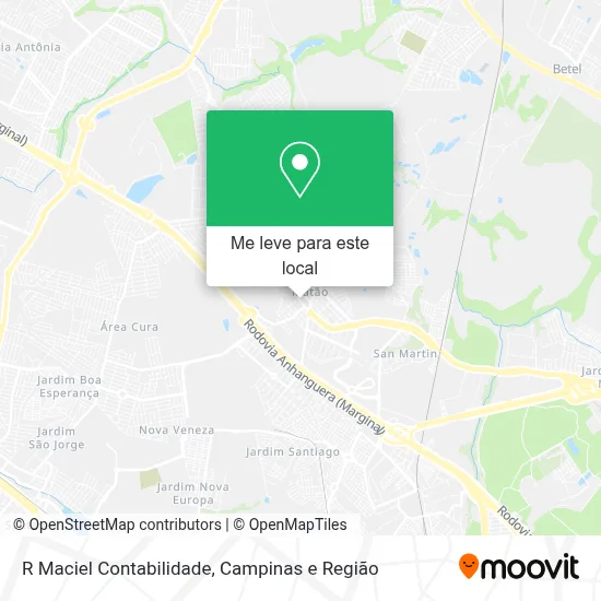 R Maciel Contabilidade mapa