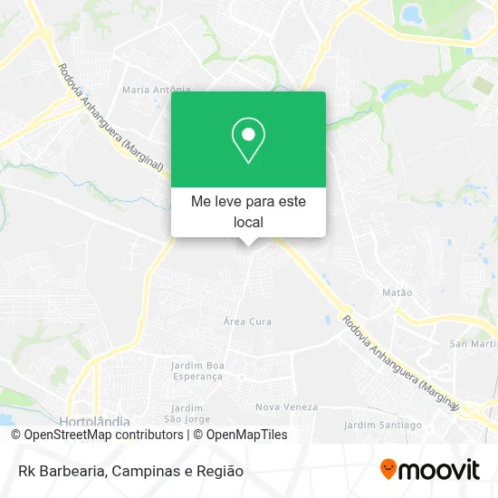Rk Barbearia mapa