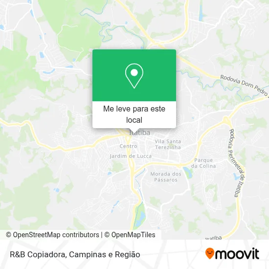 R&B Copiadora mapa