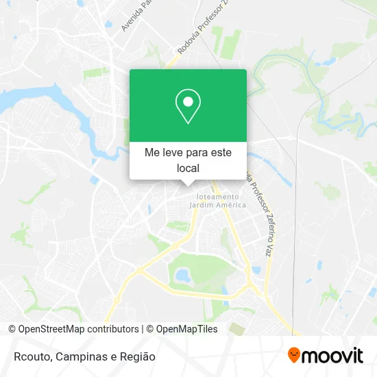 Rcouto mapa