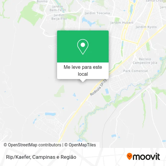 Rip/Kaefer mapa