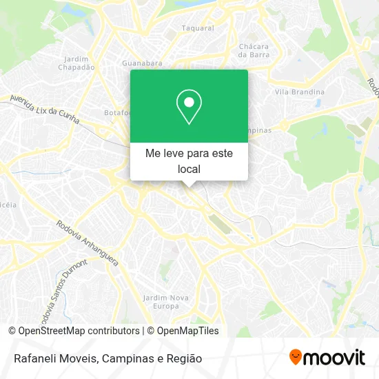 Rafaneli Moveis mapa
