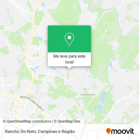 Rancho Do Neto mapa