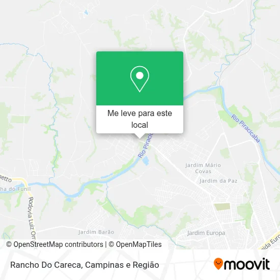 Rancho Do Careca mapa