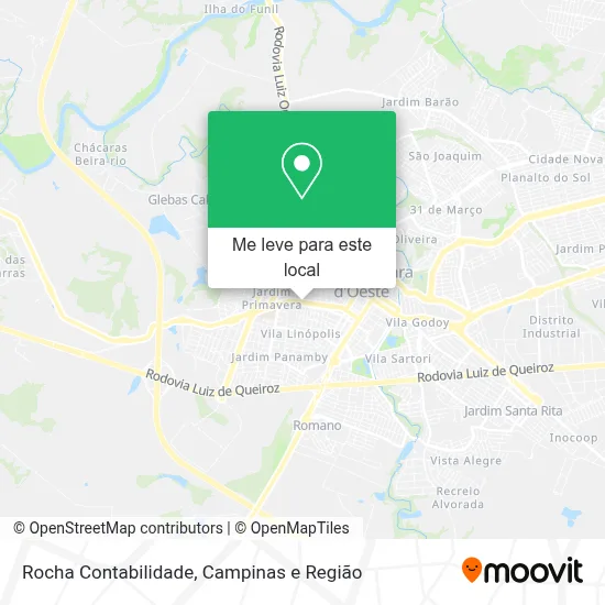 Rocha Contabilidade mapa