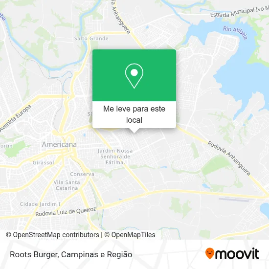 Roots Burger mapa