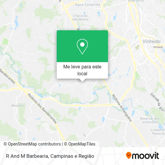 R And M Barbearia mapa