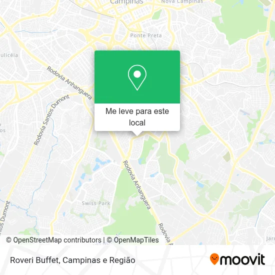 Roveri Buffet mapa