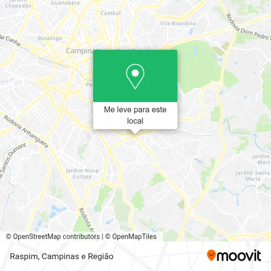 Raspim mapa