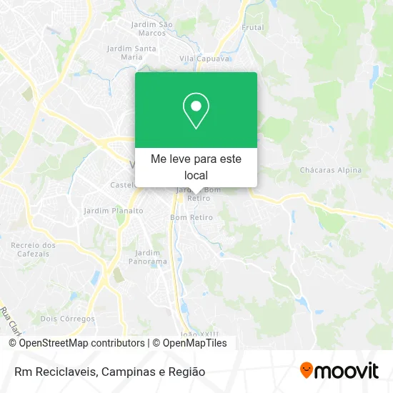 Rm Reciclaveis mapa