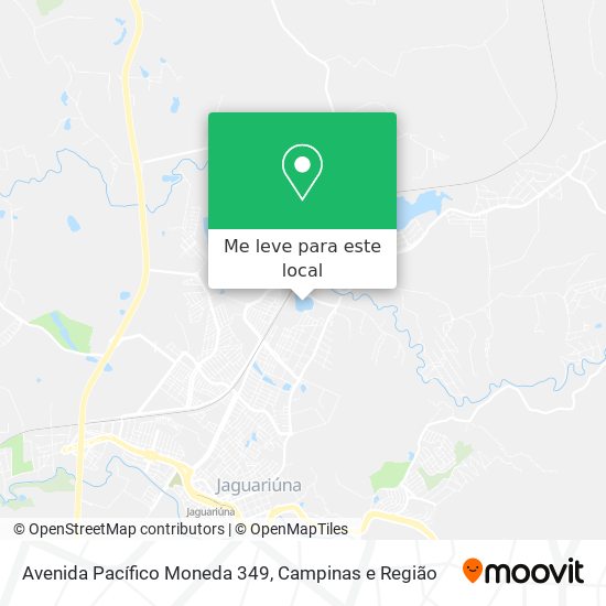 Avenida Pacífico Moneda 349 mapa