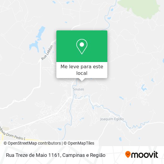 Rua Treze de Maio 1161 mapa