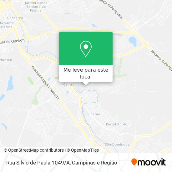 Rua Silvio de Paula 1049/A mapa