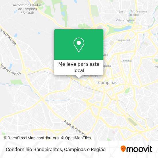 Condominio Bandeirantes mapa