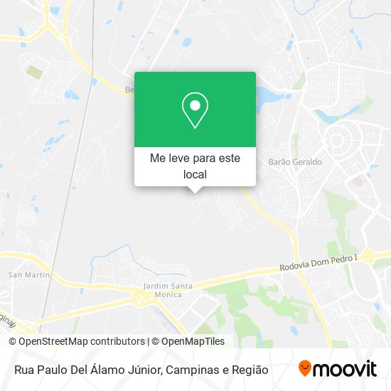 Rua Paulo Del Álamo Júnior mapa