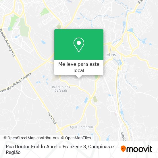 Rua Doutor Eraldo Aurélio Franzese 3 mapa