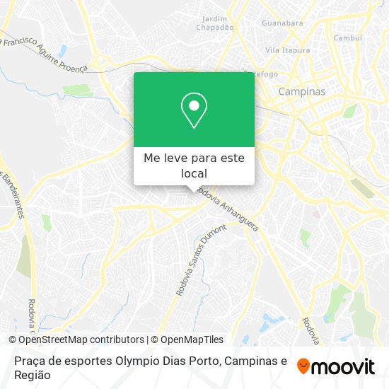 Praça de esportes Olympio Dias Porto mapa