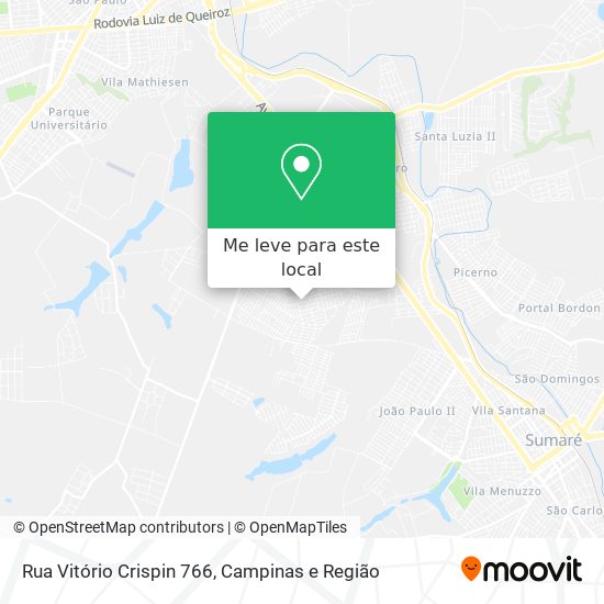 Rua Vitório Crispin 766 mapa