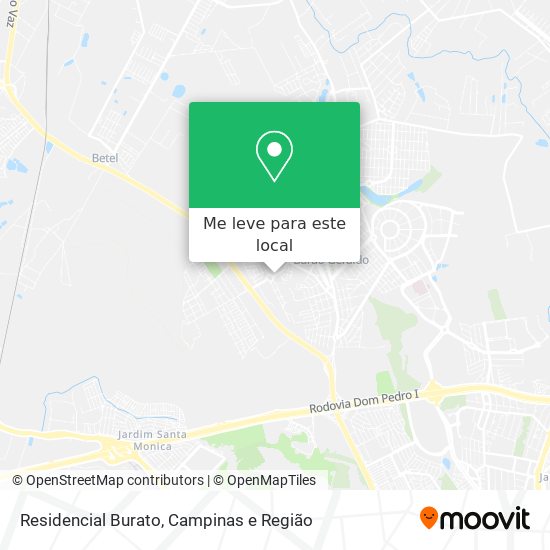 Residencial Burato mapa