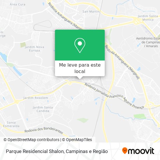 Parque Residencial Shalon mapa