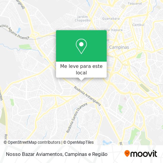 Nosso Bazar Aviamentos mapa