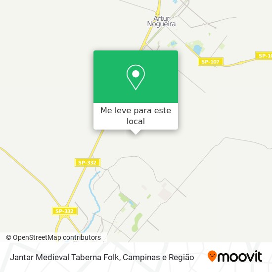 Jantar Medieval Taberna Folk mapa