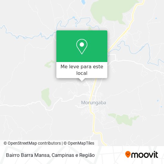 Bairro Barra Mansa mapa