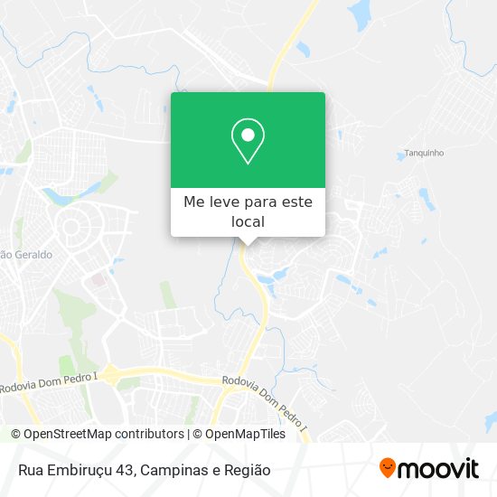 Rua Embiruçu 43 mapa