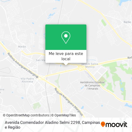 Avenida Comendador Aladino Selmi 2298 mapa