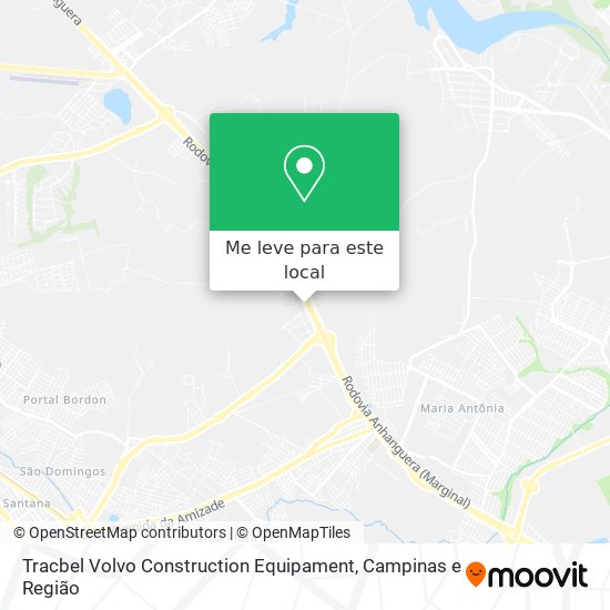 Tracbel Volvo Construction Equipament mapa