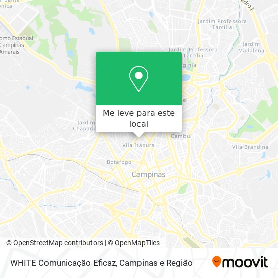 WHITE Comunicação Eficaz mapa