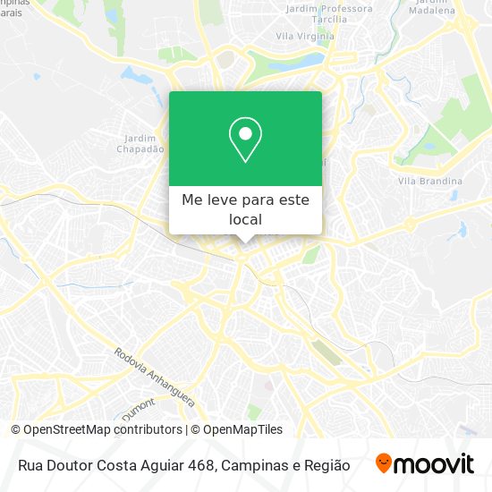 Rua Doutor Costa Aguiar 468 mapa