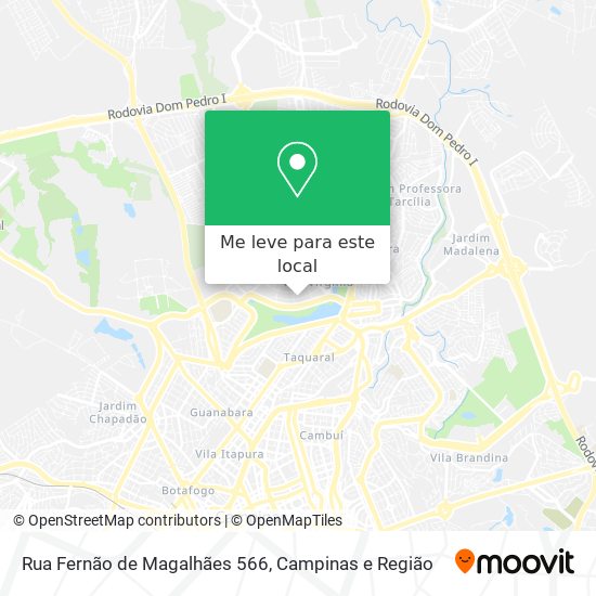 Rua Fernão de Magalhães 566 mapa