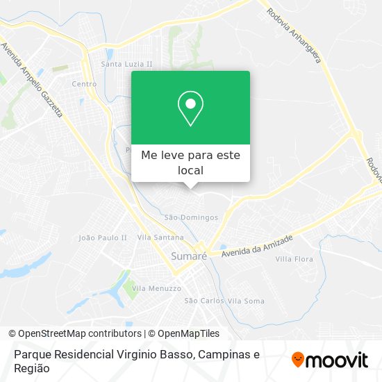 Parque Residencial Virginio Basso mapa