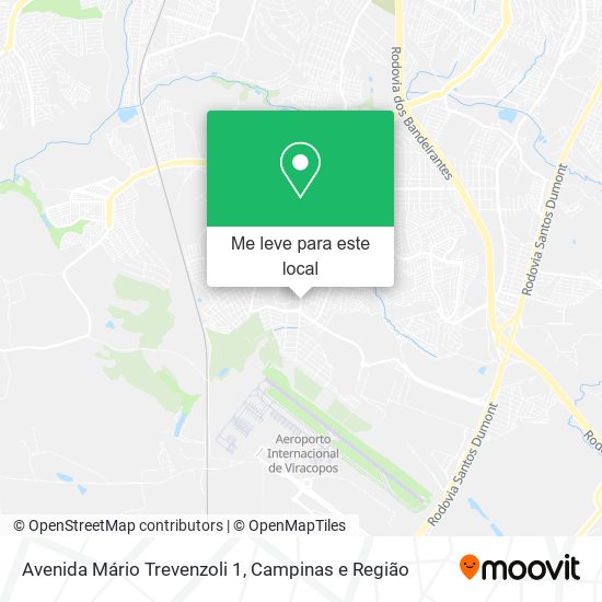 Avenida Mário Trevenzoli 1 mapa
