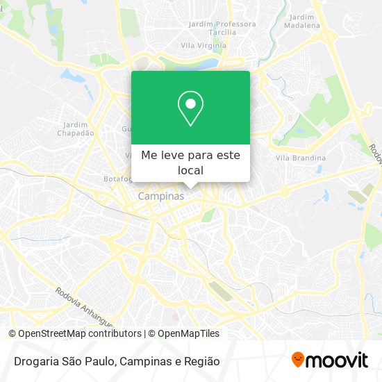 Drogaria São Paulo mapa