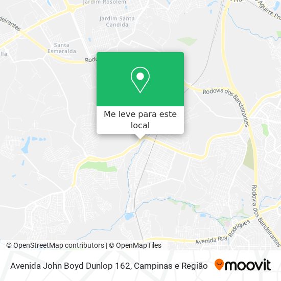 Avenida John Boyd Dunlop 162 mapa
