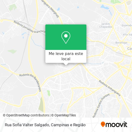 Rua Sofia Valter Salgado mapa