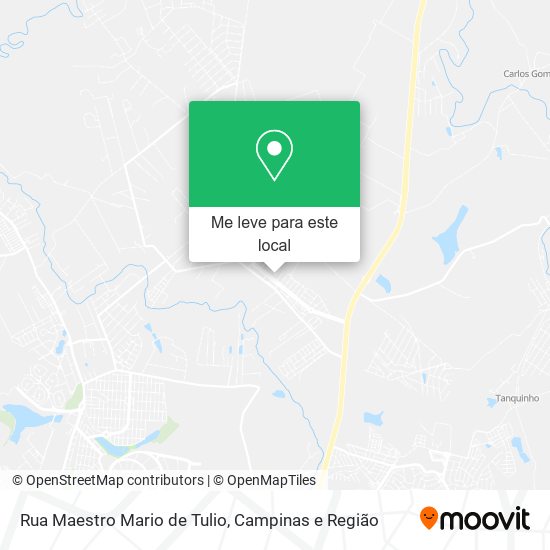 Rua Maestro Mario de Tulio mapa