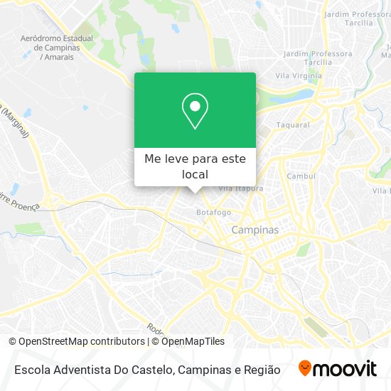 Escola Adventista Do Castelo mapa