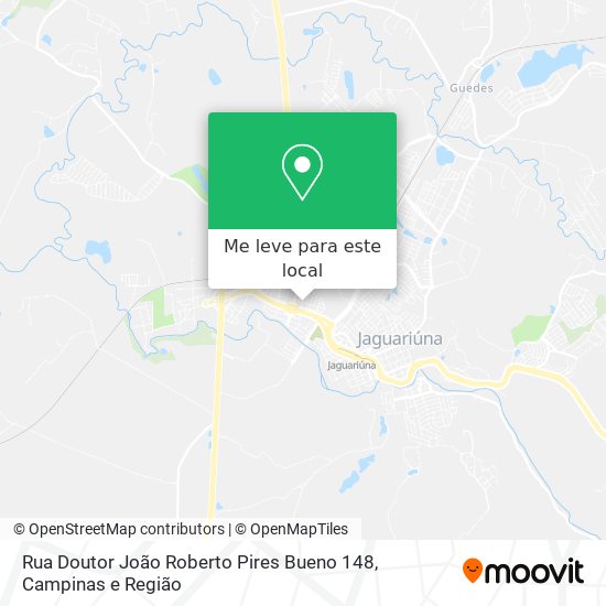 Rua Doutor João Roberto Pires Bueno 148 mapa