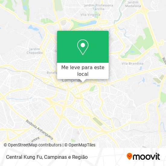 Central Kung Fu mapa