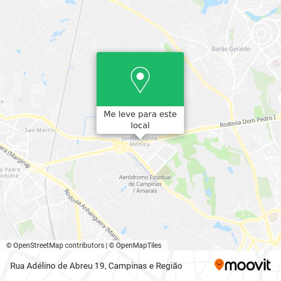 Rua Adélino de Abreu 19 mapa